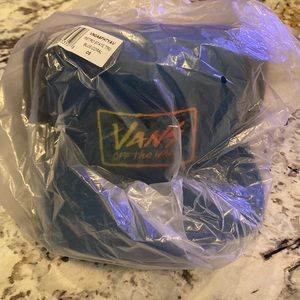 Vans teal snap back mesh backing hat original size